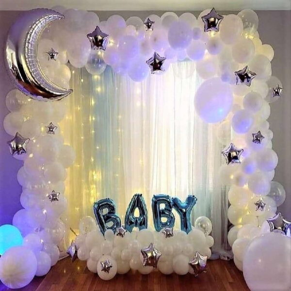 HEAVENLY BABY SHOWER DECOR