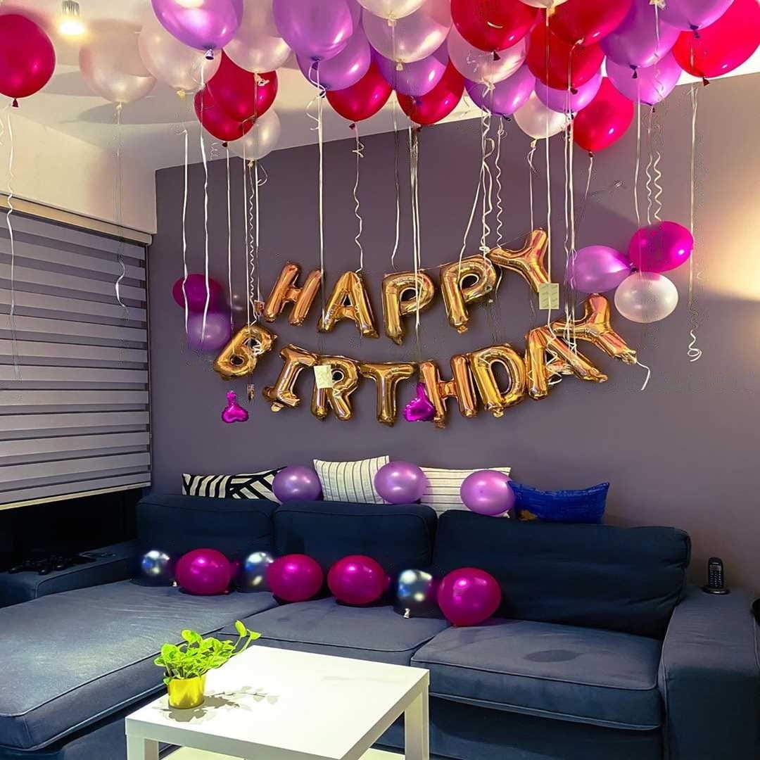 SIMPLE BALLOON DECORATION SIMPLE BALLOON DECORATION