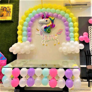 UNICORN THEME HALL DECORATION