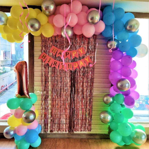 COLORFUL BIRTHDAY DECOR