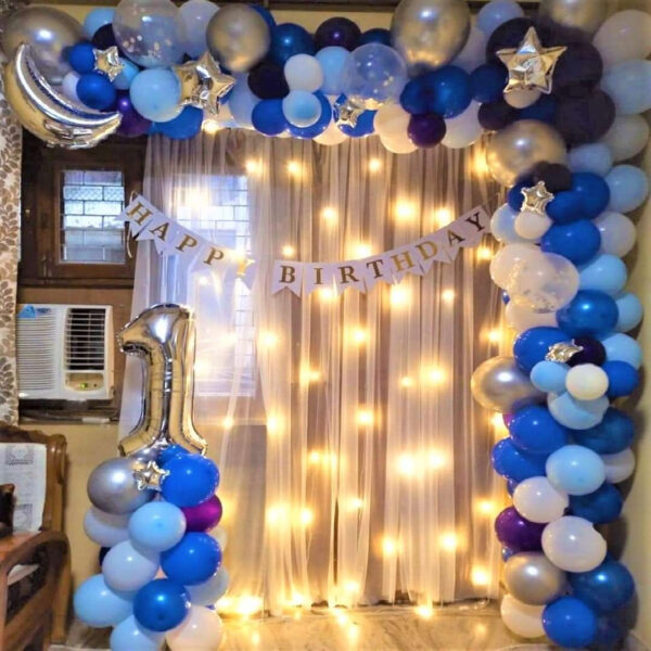 MOON AND STAR DECORATION