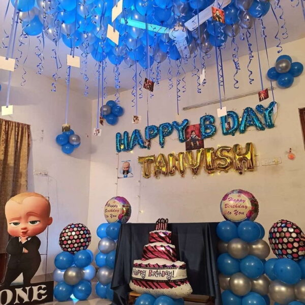 BOSS BABY HALL DECORATION