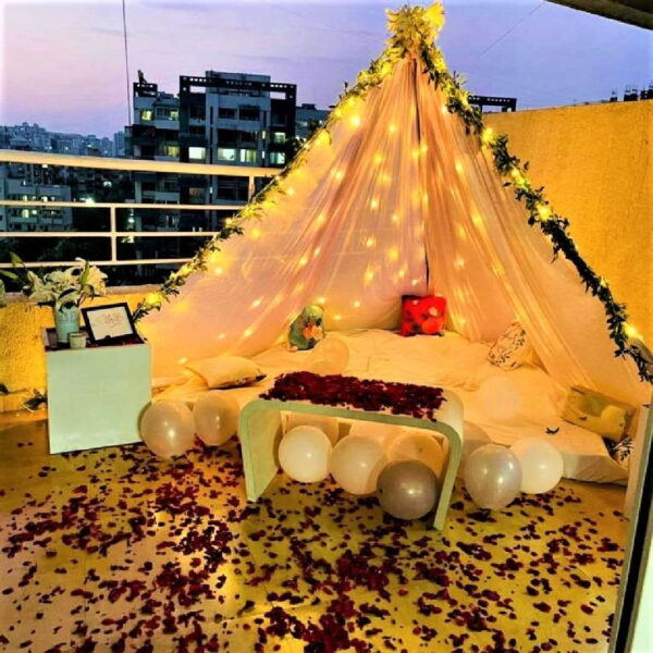 BALCONY CANOPY DECORATION