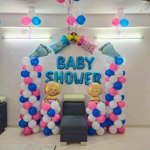 SIMPLE GODH BHARAI DECOR