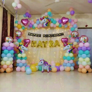 UNICORN BACKDROP DECORATION